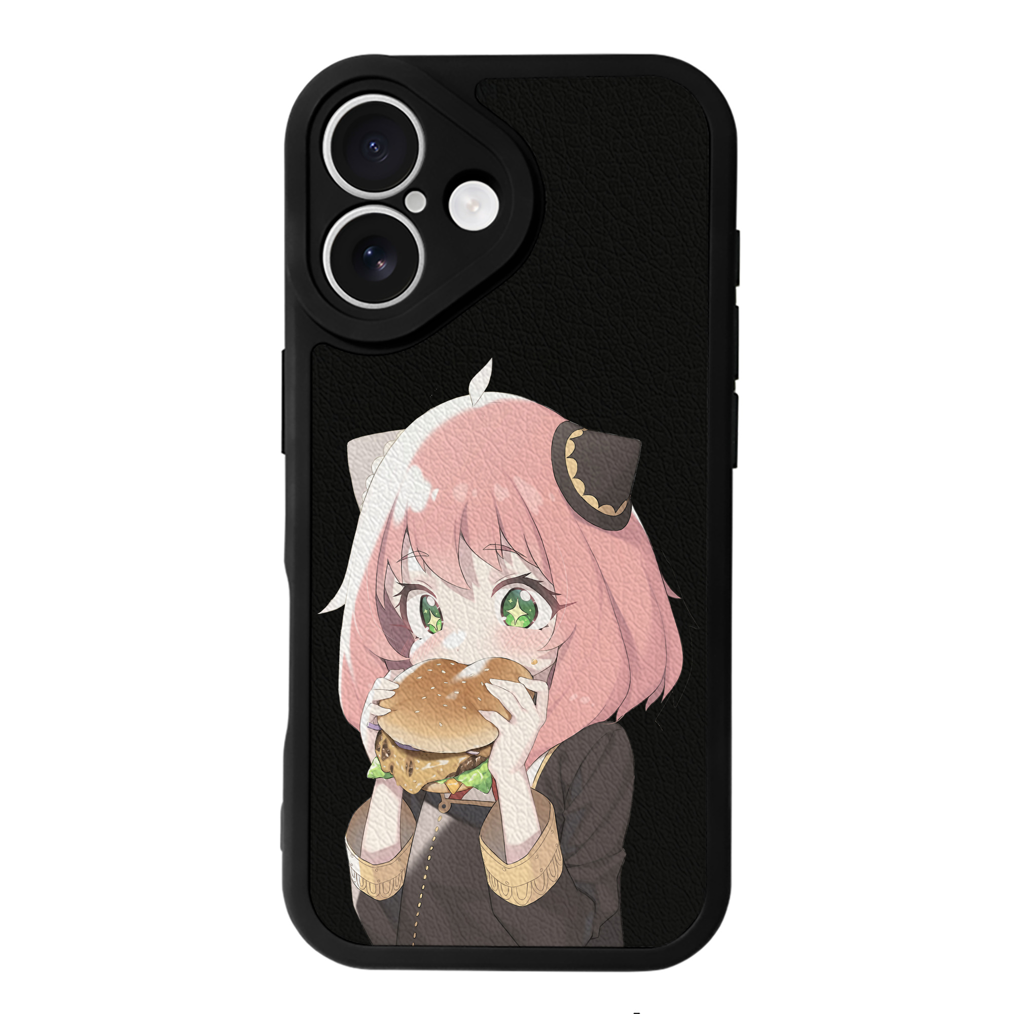（画像用） SPY×FAMILY间谍家家酒 【iPhone 16シリーズ対応】シリコンスマホケース（レザー調） 材質：シリコン